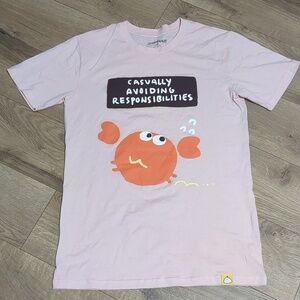 Ohmonah Crab t-shirt HTF retired rare shirt women's size Small